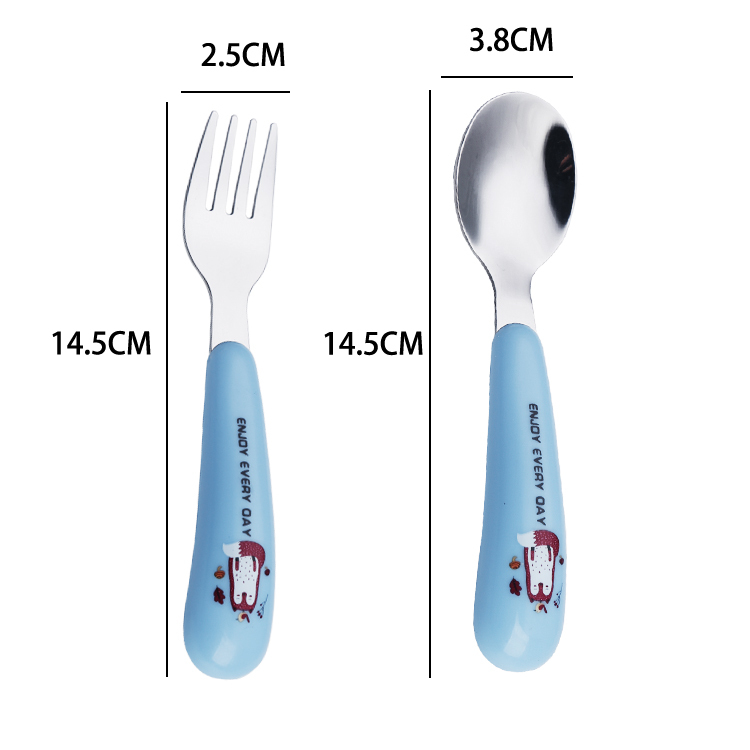 Ensemble 2pcs de renard bleu