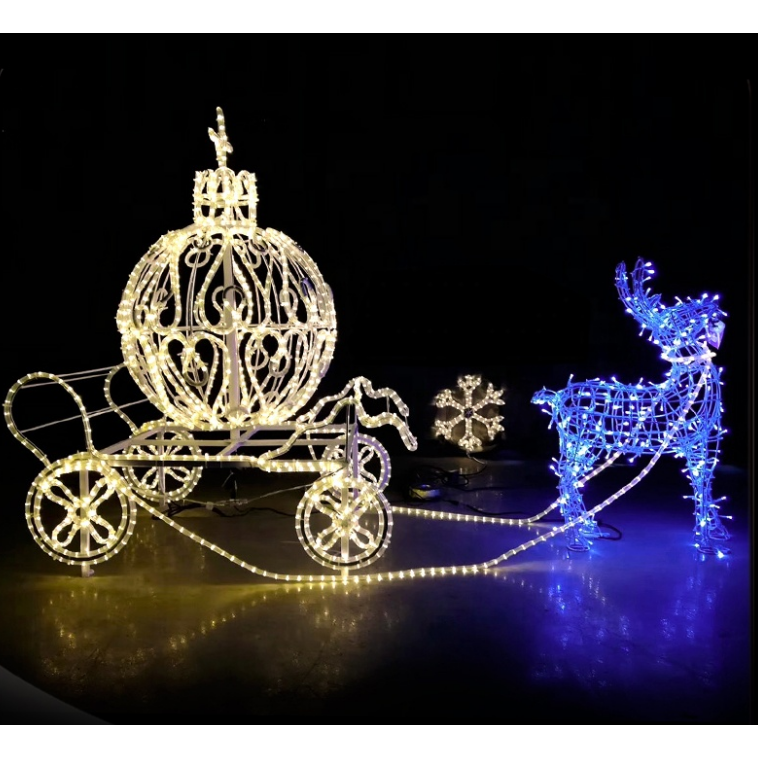Motif Light For Holiday Horse Carriages For Sale Suitable For Christmas, Wedding, Party, Park