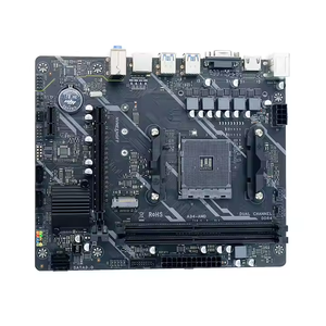 <strong>Support</strong> <strong>AMD</strong> AM4 Ry-zen 5th <strong>Processor</strong> with Dual Channel 4USB3.0 Port 4SATA3.0 B450M ATX Motherboard - Product Image 1