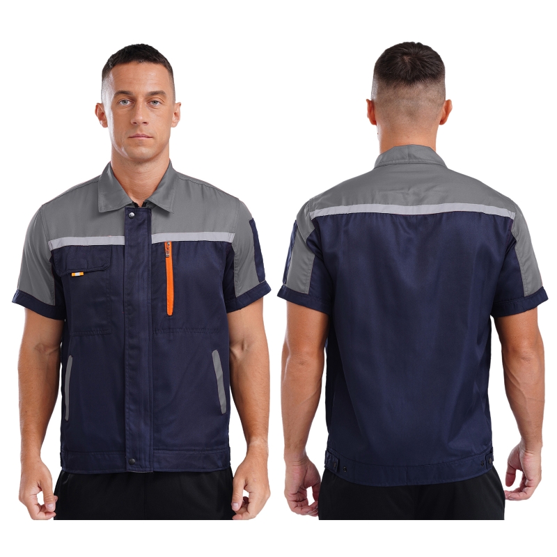 Gray&Navy Blue