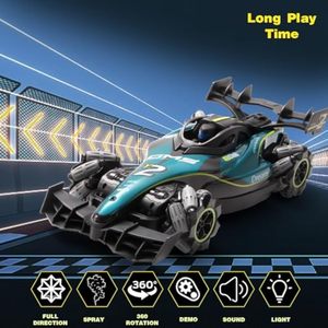 EPT <strong>Watch</strong> Sensing 1/12 Remote Control Car Simulation Spray High Speed <strong>Drift</strong> Stunt Vehicle F1 Formula Sport Car Kids Gift Rc Toy - Product Image 4