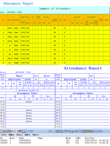 Biometric Attendance Card Punch Time Clock Fingerprint Attendance System with Software - Product Image 6