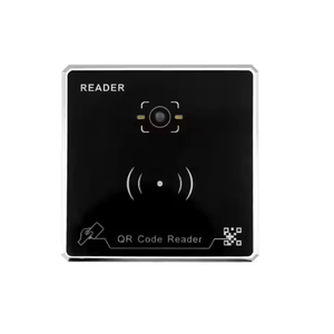 Wiegand 26 34 1D 2D Escáner de código Qr Lector de tarjetas RFID NFC Lector de sistema de control de acceso de montaje en pared - Product Image 5