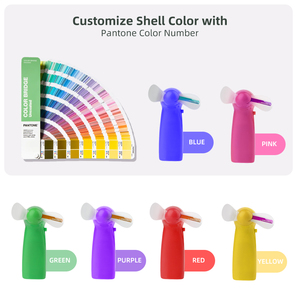 Promotional <strong>Programmable</strong> Led Light up Custom <strong>Message</strong> Mini Portable Handheld Battery <strong>Fan</strong> With Led <strong>Message</strong> - Product Image 5