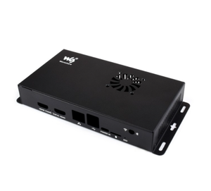 Custodia in metallo di qualità industriale per scheda Raspberry Pi CM5 IO | Custodia ufficiale del modulo di calcolo 5 con ventola di raffreddamento attiva - Product Image 2