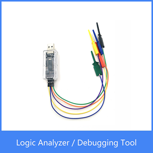 Analizzatore logico nanoDLA ARM strumento di debug FPGA analisi del protocollo frequenza di campionamento 24MHz 8 canali Open Source Sigrok PulseView - Product Image 5