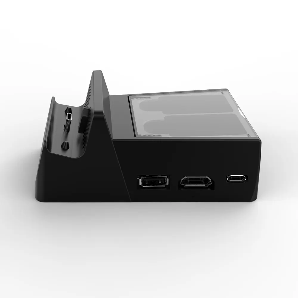 Charge de Base de Conversion vidéo Portable Mini HDMI avec support de charge de fente pour carte de jeu station de montage Dock pour manette de commutateur