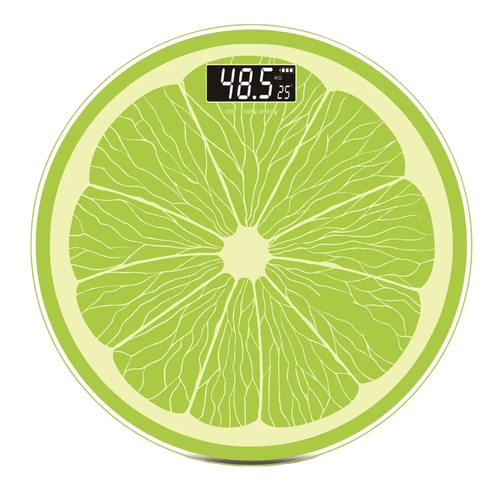 BL-1601 lemon 0.2-180KG Bathroom Glass Scale Digital Weight Scale Body Household Weighing Balance scale