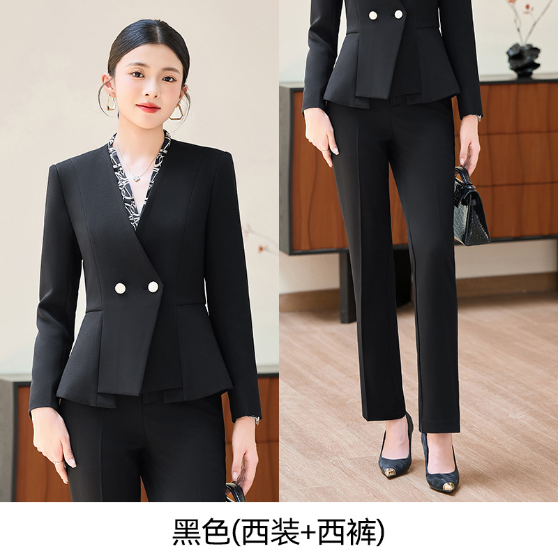 Black suit pants