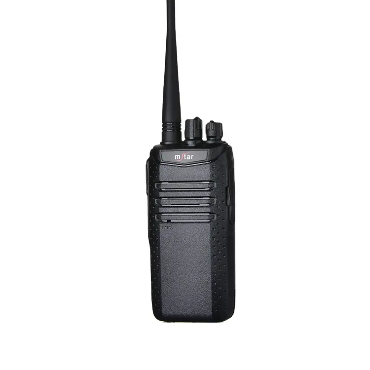 Long Range Two-way Digital Radios with Earpiece 1 Pack UHF 400-470Mhz Walkie Talkies Li-ion Battery and Charger included