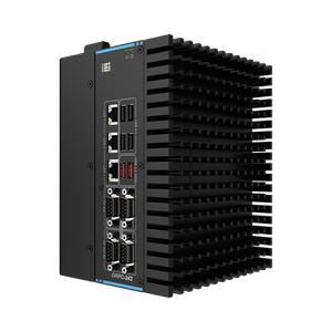 IEI DRPC-242-ADL-P Fanless DIN-Rail Embedded <strong>System</strong> Integrated DIN Rail Box PC -20&deg;C to 60&deg;C Wide <strong>Operating</strong> Temperature