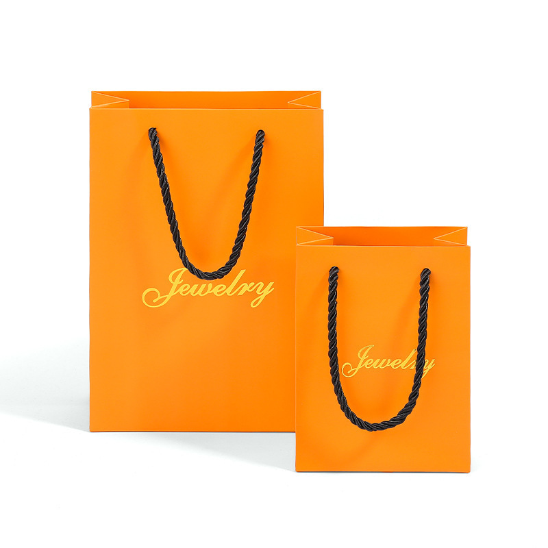 Carton orange/blanc