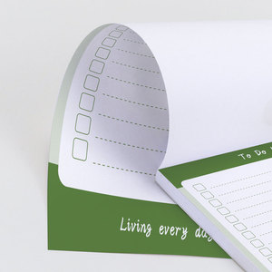 Bloc de notas personalizado impreso con logotipo A5 Bloc de notas de papel para páginas forradas de oficina Bloc de notas promocional - Product Image 5
