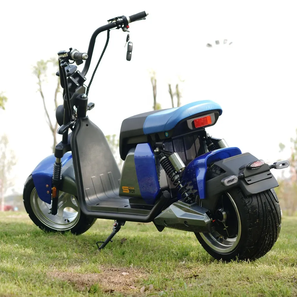 Uzun menzilli çin Elektro rulo 12 inç elektrikli kargo bisikleti hızlı elektrikli motosiklet Citycoco scooter elektrikli yetişkin