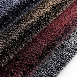 800Gsm 40Mm 100% Poliéster Duotone Mink Fleee Plush Fofo Tecido De Pele Falso - Product Image 3