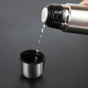 Geïsoleerde Roestvrijstalen Waterfles Thermische 1 Liter Roestvrijstalen Kolf - Product Image 4