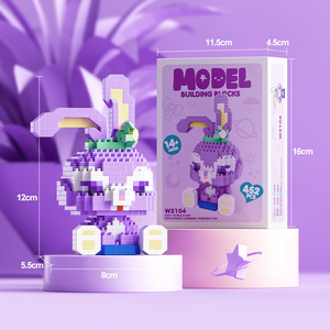 1:1 Cartoon Model Toy Teenage Puzzle ABS Plastic Star <strong>Particle</strong> Building <strong>Block</strong> - Product Image 3