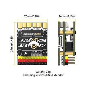 Speedybee F405 <span class=keywords><strong>mini</strong></span> cánh cố định điều khiển chuyến bay nhanh chóng bay Cuộc Phiêu Lưu Drone phụ kiện Drone điều khiển chuyến bay - Product Image 5