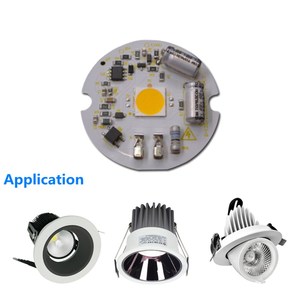 フリッカーなし調光可能COBLEDモジュール10W15W20W30WドライバーレスAC110V 220V COBLEDチップボード (LEDセルライト用) - Product Image 2