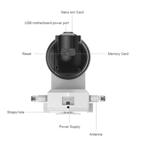 监控PIR 4G sim卡4MP IP摄像机WIFI太阳能电池板安全摄像机防水户外PTZ闭路电视摄像机 - Product Image 5