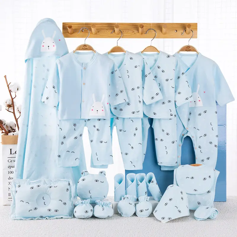 Pacchetto regalo per neonato vestito per vestiti per neonati neonati neonati e neonati in puro cotone forniture regalo per bambini vestiti per bambini 0-3 mesi