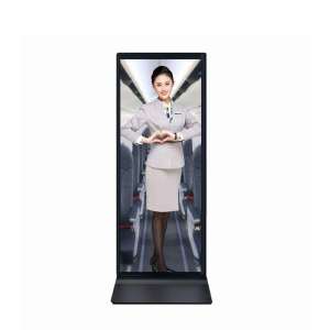 69&quot; 70&quot; 75&quot;86&quot; Indoor Free Stand Remote <strong>Control</strong> 4k <strong>Android</strong> Windows Slim Shape Full Screen Touch <strong>Lcd</strong> Kiosk Totem Screen Poster - Product Image 1