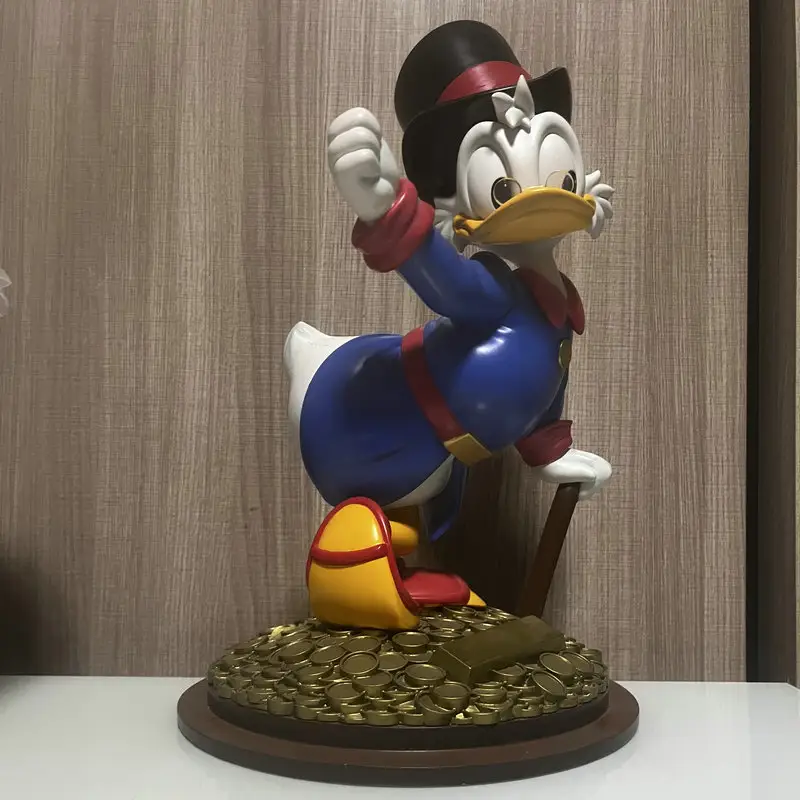 Poliresina Pato Donald Estatuilla Juguete TV Pato Donald Figura Estatua