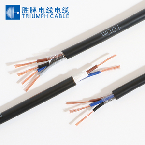 Trong kho ngầm cáp điện 300V avvr phong cách 0.12mm2 PVC vỏ bọc cáp RoHS Trần bị mắc kẹt đồng PVC cáp linh hoạt - Product Image 4