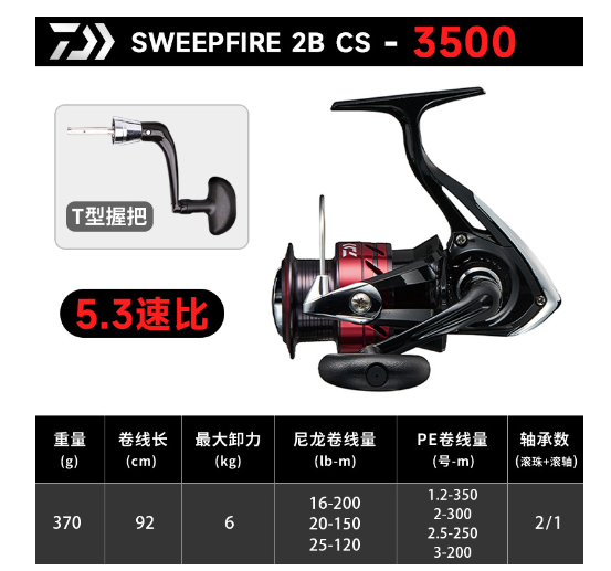 FEU DE BALAYAGE 2B CS 3500