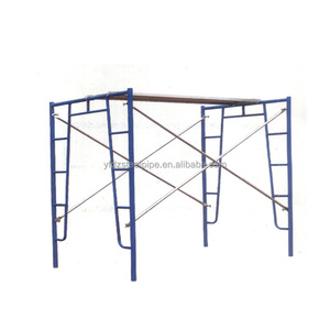 Galvanized <strong>Ladders</strong> <strong>Scaffolding</strong> 6'7&quot; Walk-thru Scaffold Frame a Arch Frame <strong>Scaffolding</strong> 42 Inches <strong>System</strong> Dimension - Product Image 3