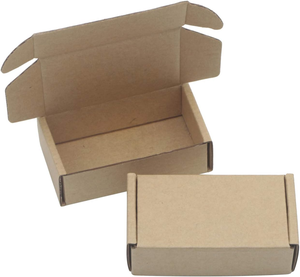 可折叠矩形纸盒包装箱，用于运输储存小物品 - Product Image 1