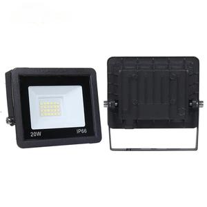 RGB renk sıcaklığı su geçirmez IP66 AC güç kaynağı ile açık avlu Billboard için 100W Ultra ince LED projektör - Product Image 3