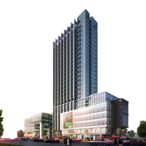 Modular Famous Design Luxury Glass <strong>Structure</strong> Hotel Office Apartment Building Prefabricated High Rise Steel <strong>Structure</strong> Building - Product Image 1