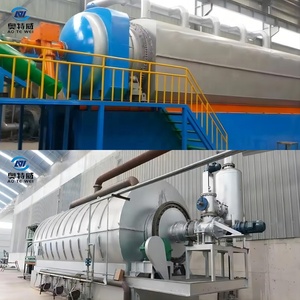 Waste Tires Are Made Into <strong>Fuel</strong> <strong>Oil</strong> and Used to Heating in Steel Plant Steelmaking Continuous Pyrolysis Machine - Product Image 3