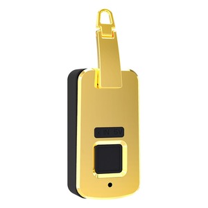 Bolsa desbloqueada con huella dactilar biométrica, bloqueo de Control de acceso, aleación de Zinc, sistema inteligente electrónico integrado, bloqueo de huellas dactilares