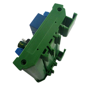 DC 12V 24V 8 ingresso isolato e 8 uscite DIN35 C45 Rail Box UART RS485 modulo relè Modbus RTU scheda di comando