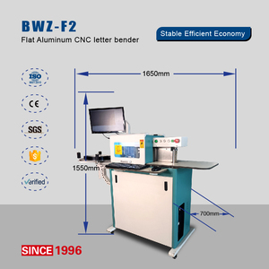 เครื่องดัดตัวอักษรช่องสัญญาณอัตโนมัติสําหรับป้าย LED 3D ทําเครื่องจักรตัวอักษรโลหะแบนแสงนีออน - Product Image 4