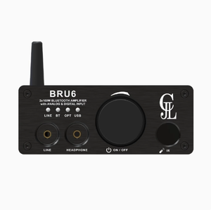 QCC3034 2x100W con entrada de fibra óptica PCM5121 Bluetooth 5,1 amplificador digital Aptx Salida de baja frecuencia con RC infrarrojo - Product Image 3