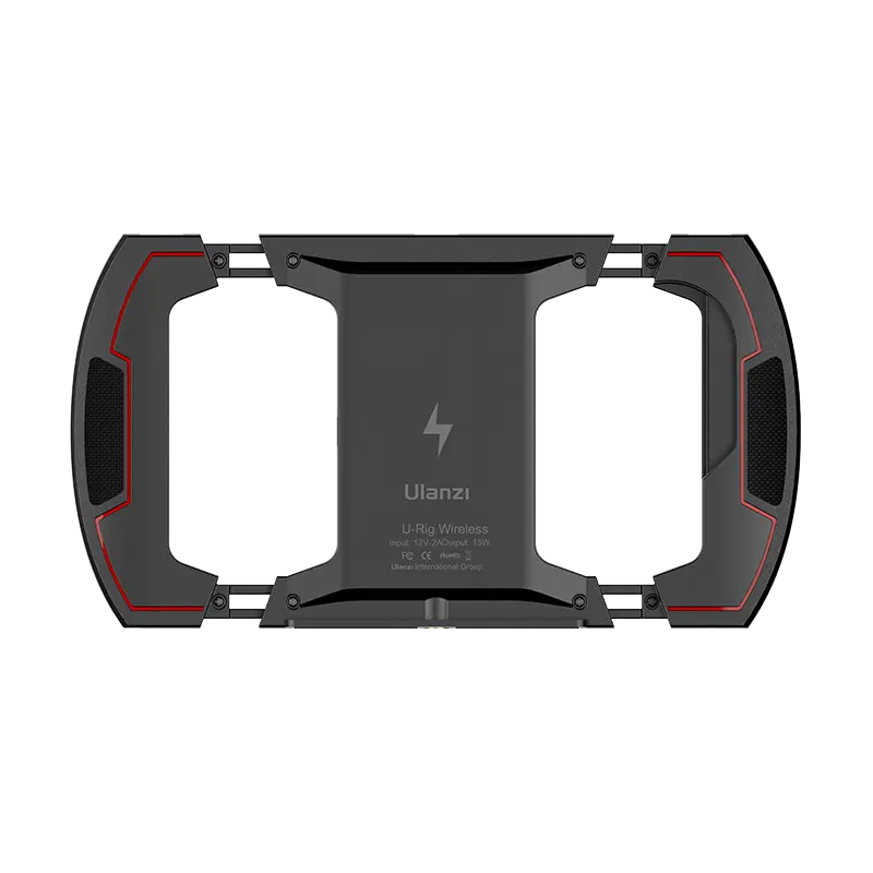 Ulanzi อุปกรณ์ชาร์จโทรศัพท์ไร้สาย,แท่นขุดเจาะ U-Rig วิดีโอไร้สายพร้อมเครื่องชาร์จโทรศัพท์มือถือ ULAZNI 15V Output ตัวกันสั่นแบบพกพา