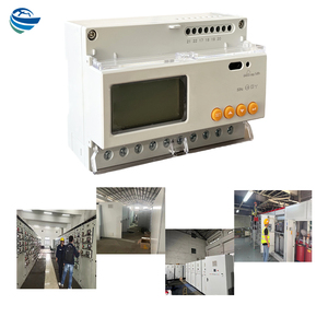 Din Rail Leistungs messer für Solar Wechsel richter PV-System mit LCD für Strom überwachungs system 380V Ausgangs energie zähler - Product Image 1