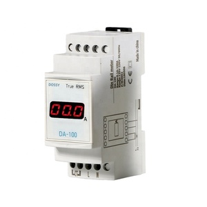 DA-100 Dinレールタイプ単相LEDディスプレイデジタル電流計0-200A電流計 - Product Image 1
