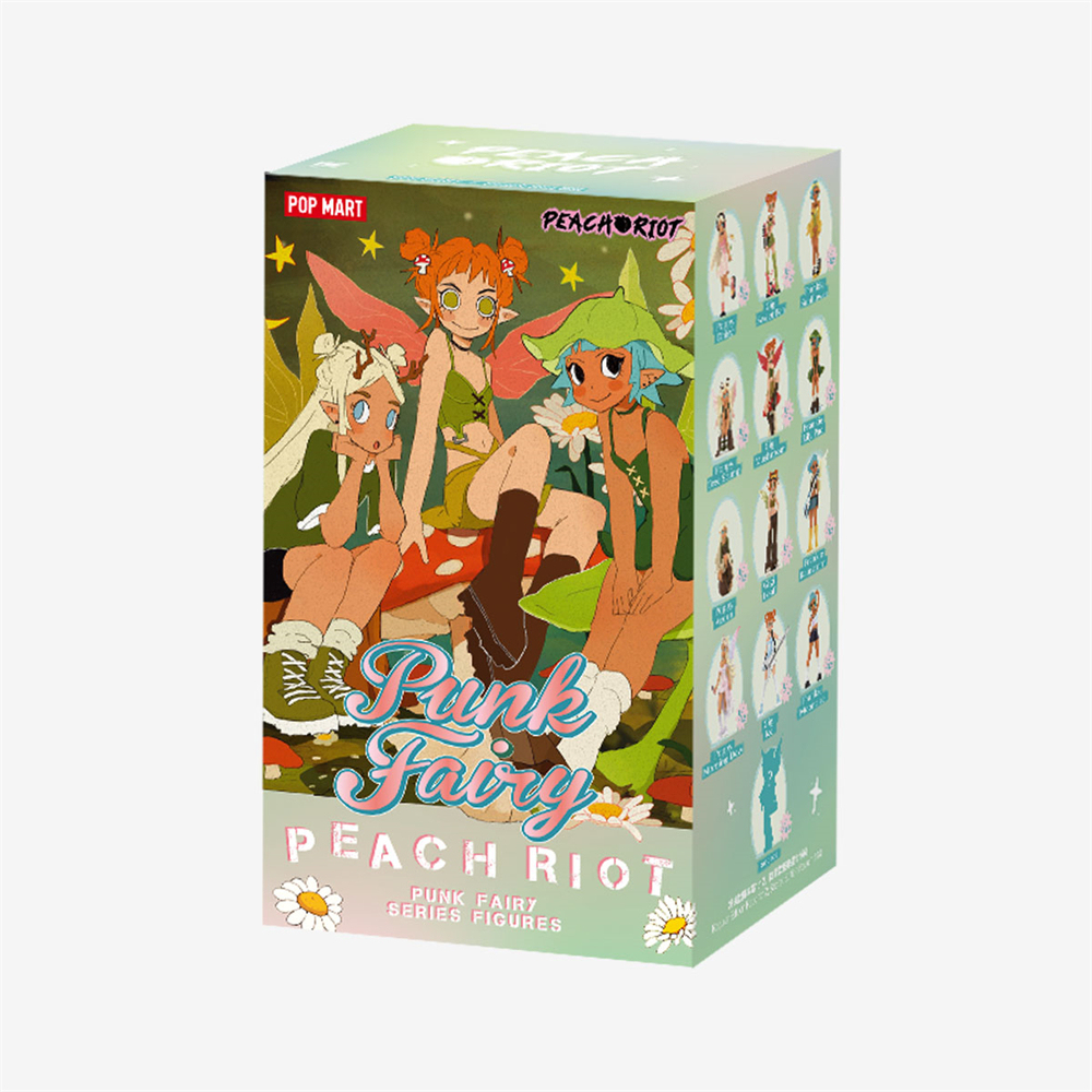 Figurines originales de la série Peach Riot Punk Fairy, boîte unique aléatoire
