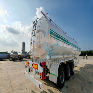 Burundi'de satılık yağ ve dizel 3 aks karbon çelik yakıt/yağ depolu yarı römork kamyon römork 45000L taşınması - Product Image 5