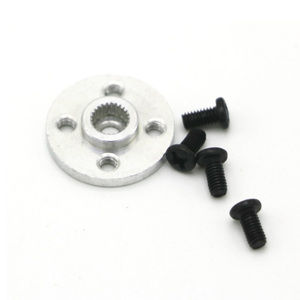 MG995MG996RcServosACEロボット用メタルサーボアーム25Tラウンドタイプディスクメタルホーン - Product Image 2