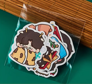 Custom <strong>Sticker</strong> Cartoon Vinyl <strong>Stickers</strong> Printing Adhesive Waterproof Custom PVC Logo Decorative <strong>Stickers</strong> - Product Image 2