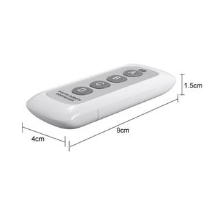4 Tasten Fernbedienung 433MHz Long Range Wireless Presenter Controller HF-Modul Fernbedienung (Lerncode 1527) - Product Image 2