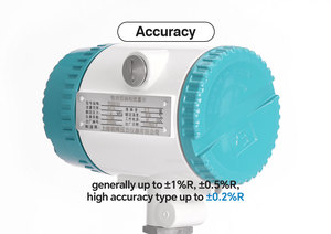 Caudalímetro de turbina líquida LWGY de pulso RS485 de alta precisión 4-20ma para agua Gas Aire Aceite Soporte OEM personalizable - Product Image 3