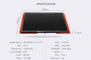 Nextion HMI LCD-Display Panel 10,1 Zoll intelligenter resistenter Touchscreen-Display-Modul NX1060P101-011R-I - Product Image 6