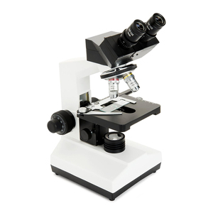 Digital Optical Biological <strong>Microscope</strong> With LED <strong>Light</strong> Source and Binocular Drawtube 10x Objective for Students Medical Lab <strong>Use</strong> - Product Image 4