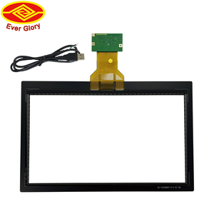 Panel de pantalla táctil TFT LCD Industrial COB capacitivo de 7 pulgadas, sistema de Control DE ACCESO HMI de bloqueo de huellas dactilares de tamaño pequeño para Industrial